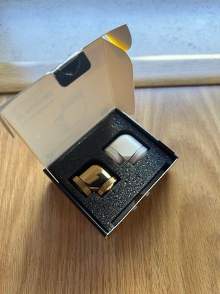 Corsair XF Hardline 90° Gold Finish