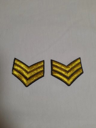 3 Parches: Naciones Unidas y Militar.