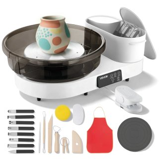 Tornio da Ceramica Elettrico 450W Piatti 36 e 28cm