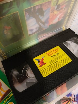 El Rey León VHS Clásicos Disney