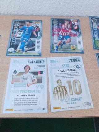 Lote cromos fútbol Master Rookie Megacrack 2026-27