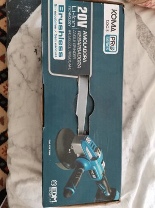 Amoladora Angular Koma Pro 20V Brushless
