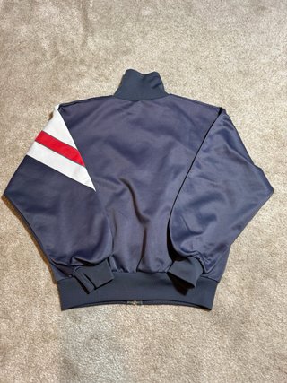 Sudadera Adidas Azul y Blanca