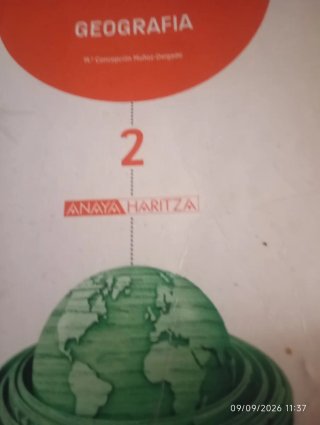 Geografia, Batxilergoa 2