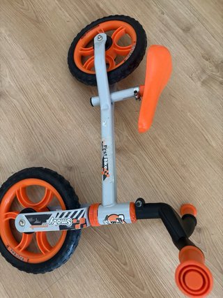 Bici sin pedales Smoby First Bike naranja