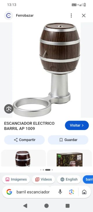 Escanciador Eléctrico Barril