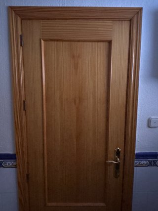 Puerta madera 72cm 3 unidades