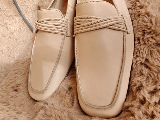Mocasines Patricia Piel Beige