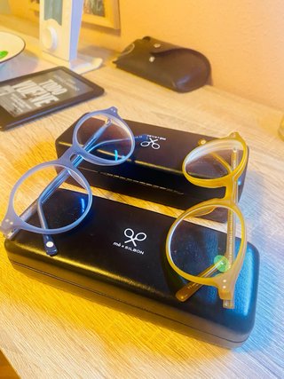 Gafas MO Silbon Azul y Amarillo