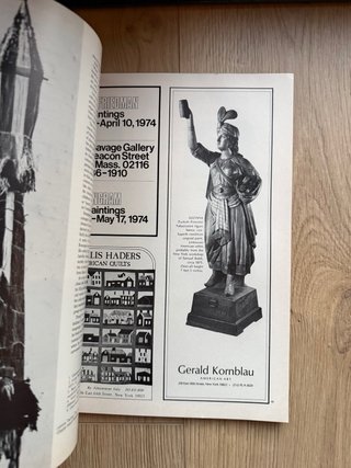 ART IN AMERICA - ARTE 1974 NÚM 2 - MALEVICH