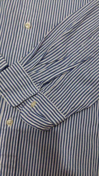 Camicia Ralph Lauren XXL Blu/Bianco Righe