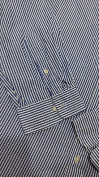Camicia Ralph Lauren XXL Blu/Bianco Righe