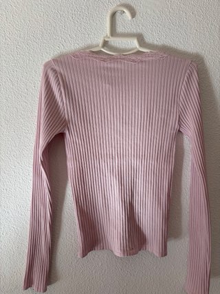 Camiseta Stradivarius rosa talla M