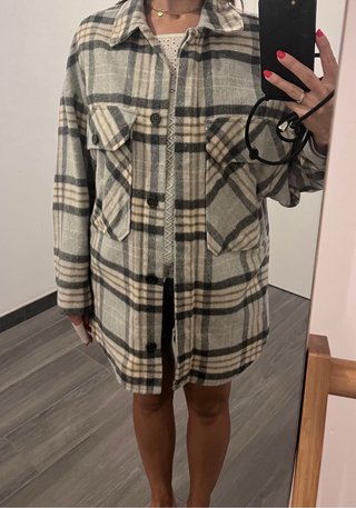 Sobrecamisa oversize Zara Talla XS