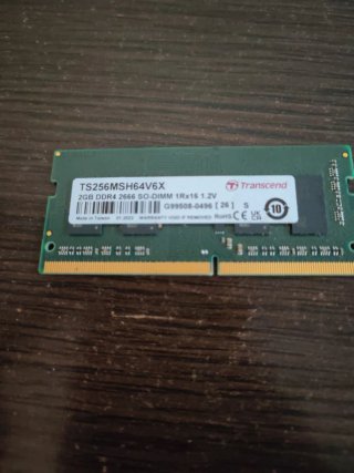 Memoria RAM Transcend 2GB DDR4 2666MHz SO-DIMM