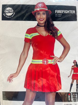 Disfraz Bombera Talla S Fiestas Guirca