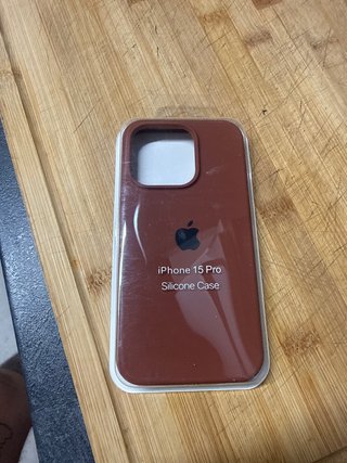 Funda iPhone 15 Pro Silicone Case Apple