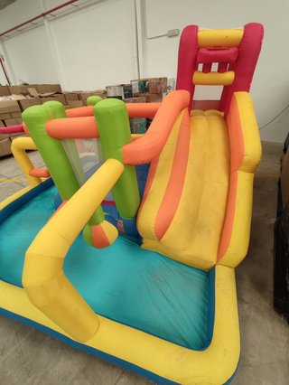 Castillo hinchable Baralir XXL con tobogán