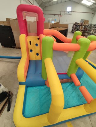 Castillo hinchable Baralir XXL con tobogán