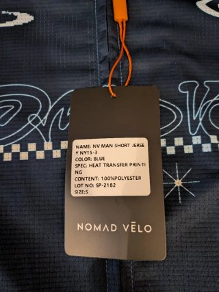 Maillot Ciclismo Nomad Velo Hombre talla S