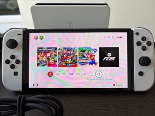 Nintendo Switch v2 (OLED) + Accesorios