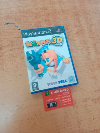 JUEGO PS2 WORMS 3D