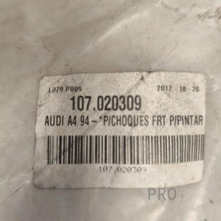 PARAGOLPES DELANTERO AUDI A4 NUEVO 107020309