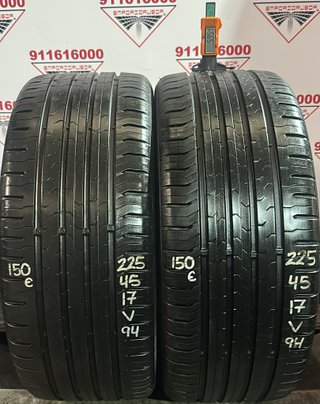 225 45 17 V CONTINENTAL RUEDA SEMINUEVA OFERTA