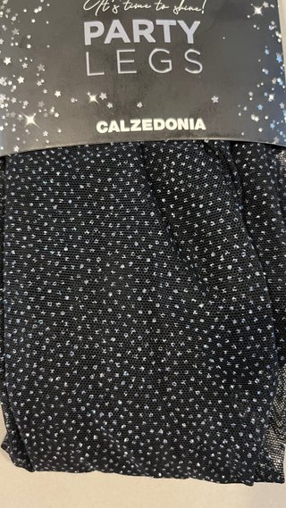 Medias Calzedonia L Purpurina Nuevas