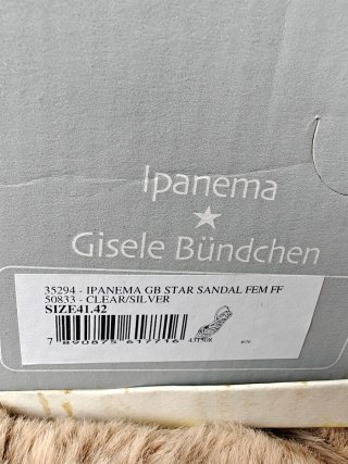 Sandalias Ipanema Plata Gisele Bündchen