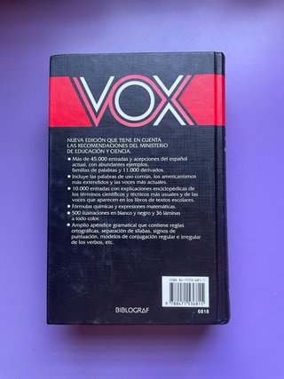 Diccionario escolar de la lengua española