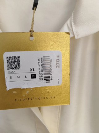 Vestido largo fiesta El Corte Inglés