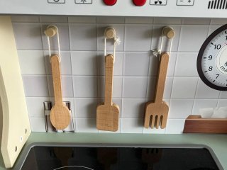 Cocinita de madera infantil