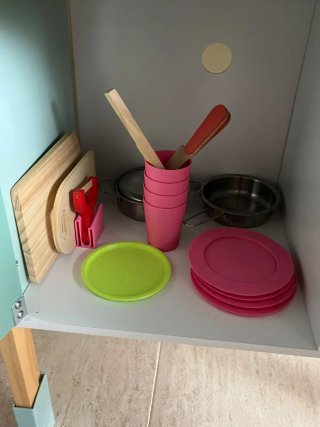 Cocinita de madera infantil
