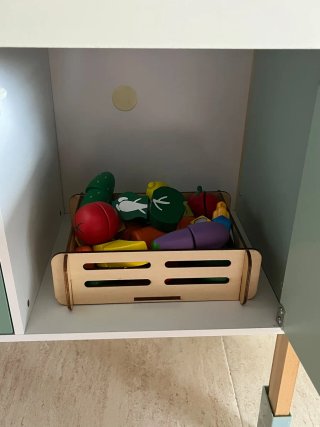 Cocinita de madera infantil