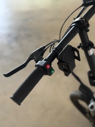 Bicicleta Eléctrica Plegable SAMEBIKE Blanca