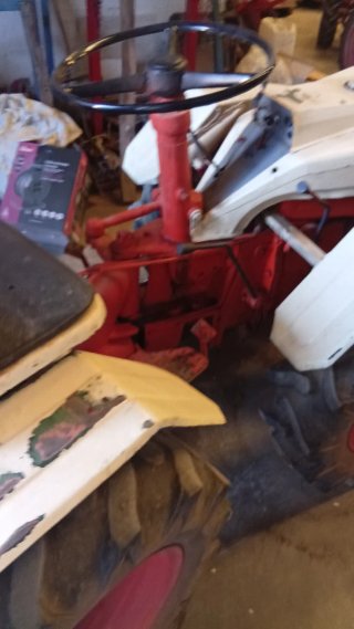 Tractor con rotovator