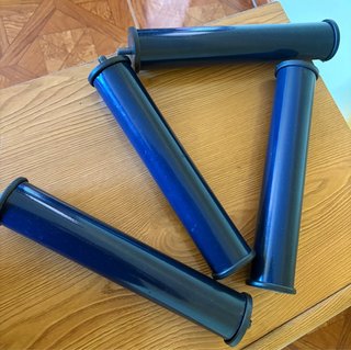 Patas de cama metálicas (4 unidades)