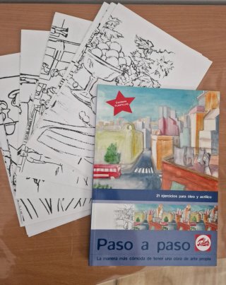 Maletín Titan Óleo 12 Colores + Libro + Lienzos