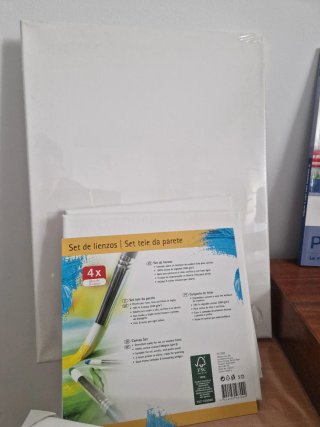 Maletín Titan Óleo 12 Colores + Libro + Lienzos