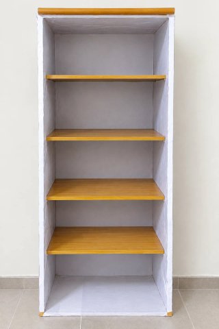 Estantería Organizador Madera 4 Baldas