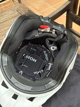 Casco Trial Airoh TRR II Blanco Brillante