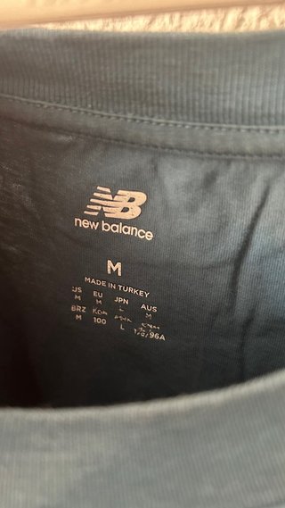 Camiseta New Balance Azul
