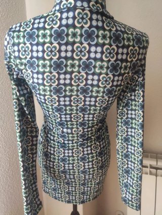Vestido yeyé años 60 Stradivarius
