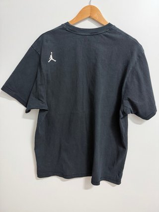 Camiseta Jordan Negra Hombre Bolsillo