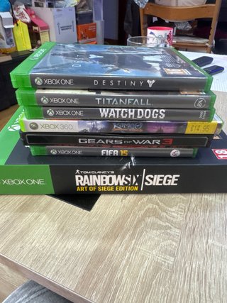 Lote Videojuegos Xbox One y 360