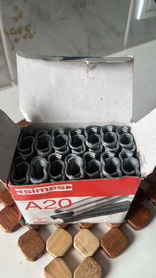 Grapas SIMES A20 (1000 uds)