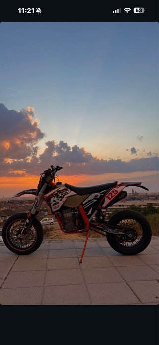 KTM 530EXC SM 6 DAYS 100h uso REALES