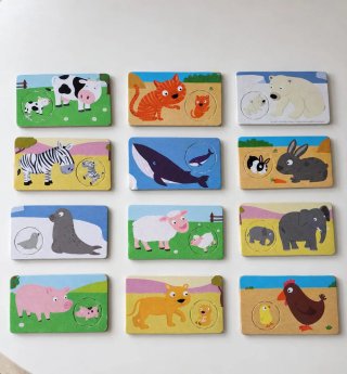 Puzzle infantil Baby Animals Diset