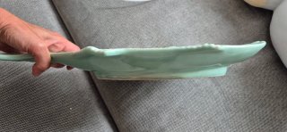 Bandeja cerámica con forma de pez